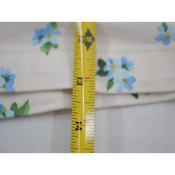 WeWoreWhat Cut Out Mini Skirt Blue flower pattern‎ Size S ($69) - Picture 5 of 5